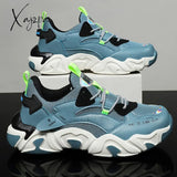 Xajzpa - Men Shoes Sneakers Male Mens Casual Shoes Tenis Luxury Trainer Race Breathable Fashion