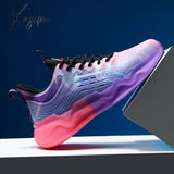 Xajzpa - Men Shoes Sneakers Male Mens Casual Shoes Tenis Luxury Trainer Race Breathable Fashion