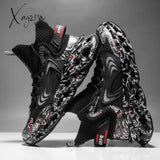 Xajzpa - Men Shoes Sneakers Male Mens Casual Shoes Tenis Luxury Trainer Race Breathable Fashion