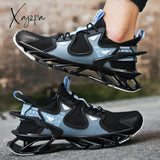 Xajzpa - Men Shoes Sneakers Male Mens Casual Shoes Tenis Luxury Trainer Race Breathable Fashion