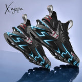 Xajzpa - Men Shoes Sneakers Male Mens Casual Shoes Tenis Luxury Trainer Race Breathable Fashion