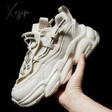 Xajzpa - Men Shoes Sneakers Male Mens Casual Shoes Tenis Luxury Trainer Race Breathable Fashion