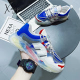 Xajzpa - Men Shoes Sneakers Male Tenis Luxury Mens Casual Shoes Trainer Race Breathable Fashion