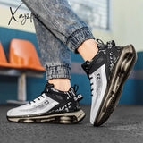 Xajzpa - Men Shoes Sneakers Male Tenis Luxury Mens Casual Shoes Trainer Race Breathable Fashion