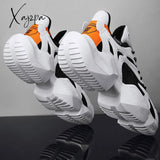 Xajzpa - Men shoes Sneakers Male tenis Luxury shoes Mens casual Shoes Trainer Race Breathable Shoes fashion loafers running Shoes for men