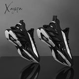 Xajzpa - Men Shoes Sneakers Male Tenis Luxury Mens Casual Shoes Trainer Race Breathable Fashion