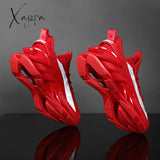 Xajzpa - Men Shoes Sneakers Male Tenis Luxury Mens Casual Shoes Trainer Race Breathable Fashion