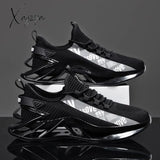 Xajzpa - Men Shoes Sneakers Male Tenis Luxury Mens Casual Shoes Trainer Race Breathable Fashion