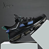 Xajzpa - Men Shoes Sneakers Male Tenis Luxury Mens Casual Shoes Trainer Race Breathable Fashion