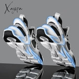 Xajzpa - Men Shoes Sneakers Male Tenis Luxury Mens Casual Shoes Trainer Race Breathable Fashion