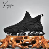 Xajzpa - Men Shoes Sneakers Male Tenis Luxury Mens Casual Shoes Trainer Race Breathable Fashion