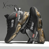 Xajzpa - Men Shoes Sneakers Male Tenis Luxury Mens Casual Shoes Trainer Race Breathable Fashion