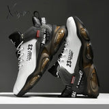 Xajzpa - Men Shoes Sneakers Male Tenis Luxury Mens Casual Shoes Trainer Race Breathable Fashion