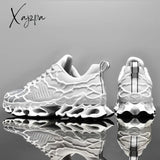 Xajzpa - Men Shoes Sneakers Male Tenis Luxury Mens Casual Shoes Trainer Race Breathable Fashion