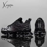 Xajzpa - Men Shoes Sneakers Male Tenis Luxury Mens Casual Shoes Trainer Race Breathable Fashion