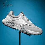 Xajzpa - Men Shoes Sneakers Male Tenis Luxury Mens Casual Shoes Trainer Race Breathable Fashion