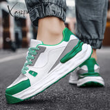 Xajzpa - Men Shoes Sneakers Male Tenis Luxury Mens Casual Shoes Trainer Race Breathable Fashion