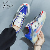 Xajzpa - Men Shoes Sneakers Male Tenis Luxury Mens Casual Shoes Trainer Race Breathable Fashion