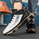Xajzpa - Men Shoes Sneakers Male Tenis Luxury Mens Casual Shoes Trainer Race Breathable Fashion