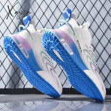 Xajzpa - Men Shoes Sneakers Male Tenis Luxury Mens Casual Shoes Trainer Race Breathable Fashion