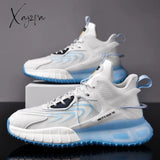 Xajzpa - Men Shoes Sneakers Male Tenis Luxury Mens Casual Shoes Trainer Race Breathable Fashion