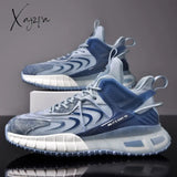 Xajzpa - Men Shoes Sneakers Male Tenis Luxury Mens Casual Shoes Trainer Race Breathable Fashion