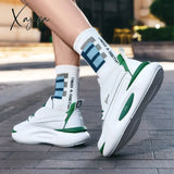 Xajzpa - Men Shoes Sneakers Male Tenis Luxury Mens Casual Shoes Trainer Race Breathable Fashion