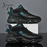 Xajzpa - Men Shoes Sneakers Male Tenis Luxury Mens Casual Shoes Trainer Race Breathable Fashion