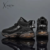 Xajzpa - Men Shoes Sneakers Male Tenis Luxury Mens Casual Shoes Trainer Race Breathable Fashion