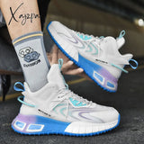 Xajzpa - Men Shoes Sneakers Male Tenis Luxury Mens Casual Shoes Trainer Race Breathable Fashion