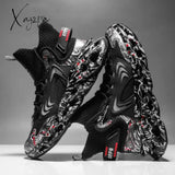 Xajzpa - Men Shoes Sneakers Male Tenis Luxury Mens Casual Shoes Trainer Race Breathable Fashion