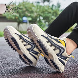 Xajzpa - Men Shoes Sneakers Male Tenis Luxury Mens Casual Shoes Trainer Race Breathable Fashion