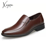 Xajzpa - Men Shoes Winter Genuine Leather Loafers Breathable Autumn Comfortable Casual Outdoor