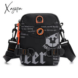 Xajzpa - Men Small Shoulder Messenger Bag Waist Belt Pack Military Fashion Waterproof Nylon Male