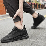 Xajzpa - Men Sneakers Elevator Shoes Hidden Heels Breathable Heightening For Increase Insole 6Cm