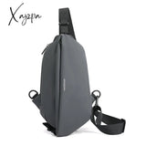 Xajzpa - Men Trendy Multifunction Fashion Shoulder Bags Waterproof Crossbody Travel Sling Bag Pack