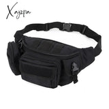 Xajzpa - Men Waist Fanny Pack Hip Bum Belt Bags Military Assault Nylon Sports Climb Travel Hiking