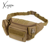 Xajzpa - Men Waist Fanny Pack Hip Bum Belt Bags Military Assault Nylon Sports Climb Travel Hiking