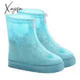 Xajzpa - Men Women Shoes Covers For Rain Flats Ankle Boots Cover Pvc Reusable Non-Slip With