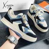 Xajzpa - Men Women Sneakers Casual Canvas Skateboard Shoes Walking Flats Designer Brand Trend Man