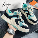 Xajzpa - Men Women Sneakers Casual Canvas Skateboard Shoes Walking Flats Designer Brand Trend Man