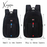 Xajzpa - Men’s Backpack Oxford Cloth Casual Fashion Academy Style High Quality Bag Design Large