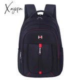 Xajzpa - Men’s Backpack Oxford Cloth Casual Fashion Academy Style High Quality Bag Design Large