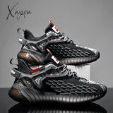 Xajzpa - Men’s Basketball Shoes Breathable Cushioning Non-Slip Wearable Sports Gym Training