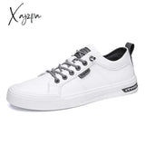 Xajzpa - Men’s Casual Shoes Lightweight Breathable Men Flat Sneakers White Business Travel Tenis