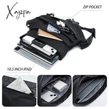 Xajzpa - Men’s Crossbody Bag Commuter Fashion Hot Sale Oxford Waterproof Simple Black