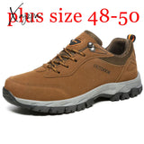 Xajzpa - Men's Hiking Shoes Waterproof Outdoor Sneakers Trekking Non-Slip Lightweight Trail Running Camping Climbing Travel Shoes size 51
