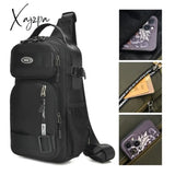 Xajzpa - Men's Multi-function Shoulder Bag Fashion Waterproof Chest Bag Travel Cross body Messenger Pack Oxford Handbag For Male