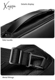 Xajzpa - Men’s Multifunction Shoulder Bag Usb Crossbody Sling Chest Bags Waterproof Travel