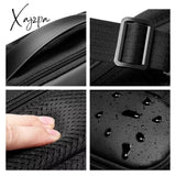 Xajzpa - Men’s Multifunction Shoulder Bag Usb Crossbody Sling Chest Bags Waterproof Travel